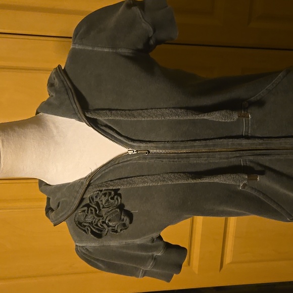 Juicy Couture | Vintage grey Short Sleeve Hoodie. ASO Gilmore Girls Rory. - Picture 4 of 13